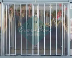 Magnetic plastic curtain wall Manufacturers-clear vinyl door curtain suppliers
